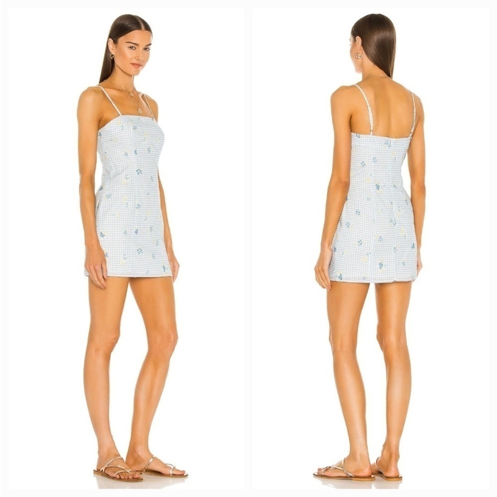 🔥🆕 MAJORELLE Pearson Dress in Polly Ginghamn Size XS